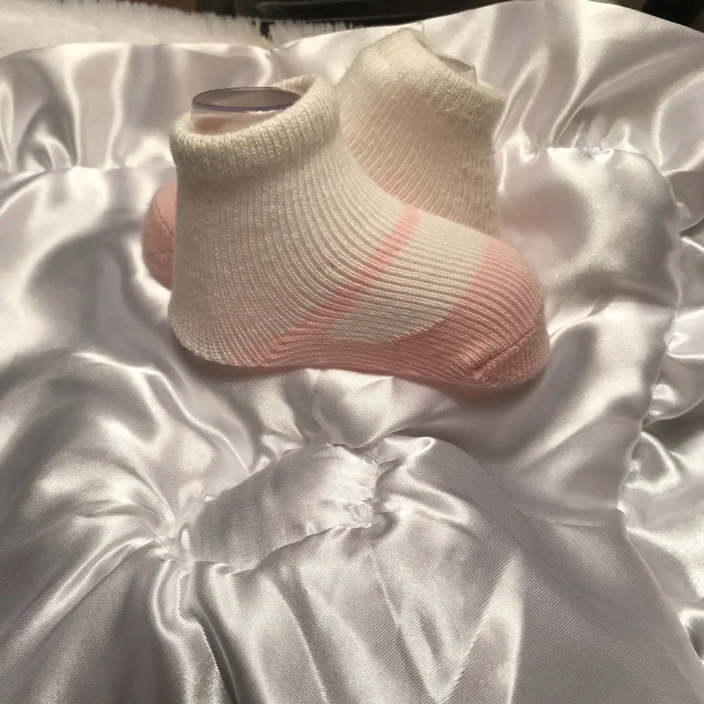 Newborn Baby Girl Sock Booties